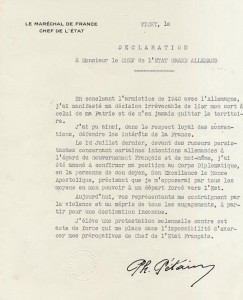20 août 1944-courrier à Hitler