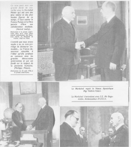 Ambassadeurs des Etats-Unis d'URSS et du Vatican