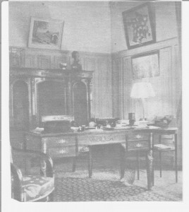 bureau du chef de l'Etat Français à l'Hôtel du Parc